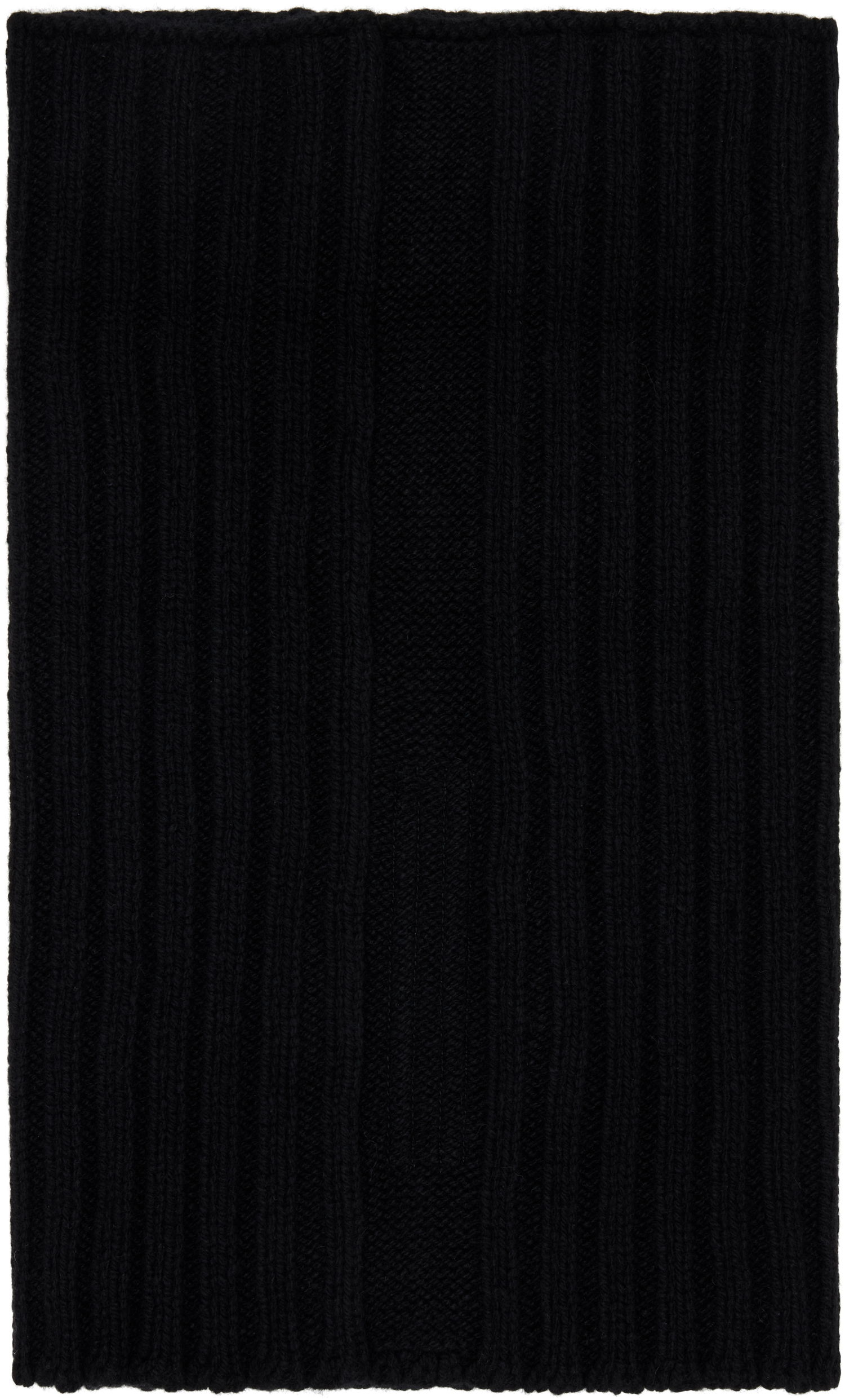 Šál Rick Owens Rick Owens Concordians Tube Scarf Čierna | RU02E1484 WSBR, 1