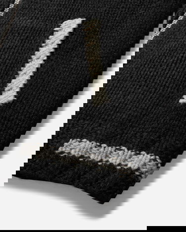 Sveter BAPE Cowichan Varsity Knitted Zip Cardigan Rôznofarebný | 1K80120002 BLACK, 4