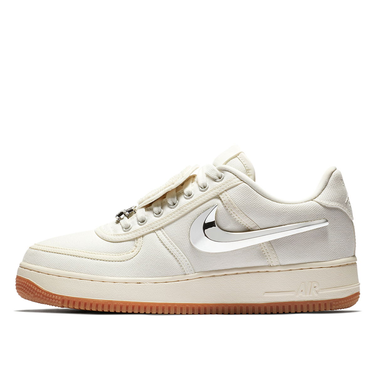 Tenisky a topánky Nike Travis Scott x Air Force 1 "Sail" Biela | AQ4211-101, 1