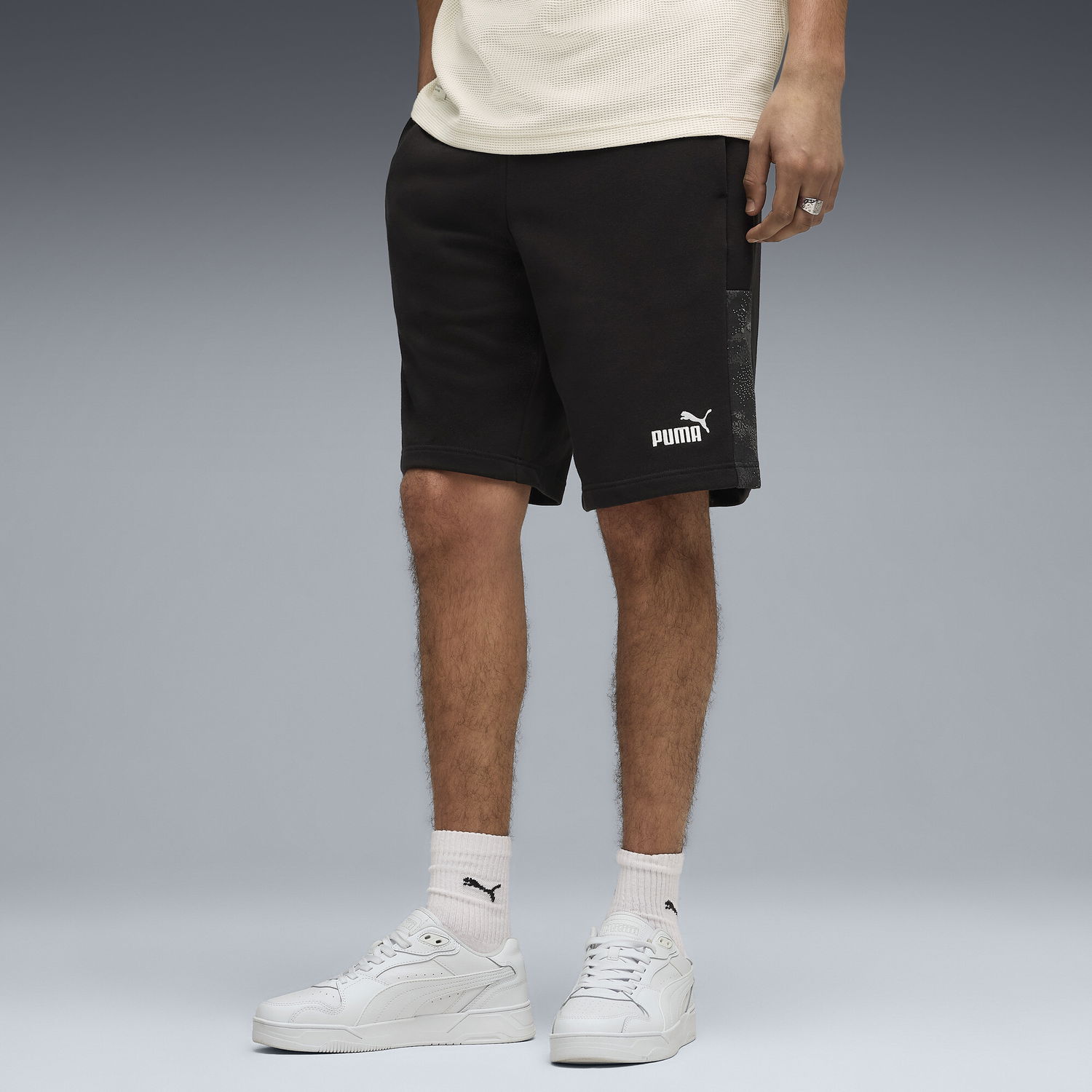 Šortky Puma Essentials Camo 10" Shorts Čierna | 689372_01, 1