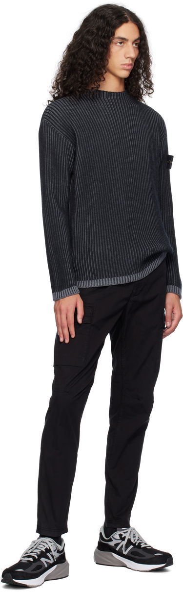 Sveter Stone Island Vanisé Full Rib RWS Wool Sweater by Stone Island Čierna | 8115532C1, 4