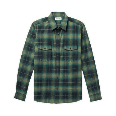 Košeľa Saint Laurent Oversized Shirt Zelené | 710782 Y25TA 5879, 0