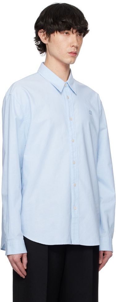 Košeľa Acne Studios Acne Studios Button-Up Shirt Modrá | CB0096-, 1