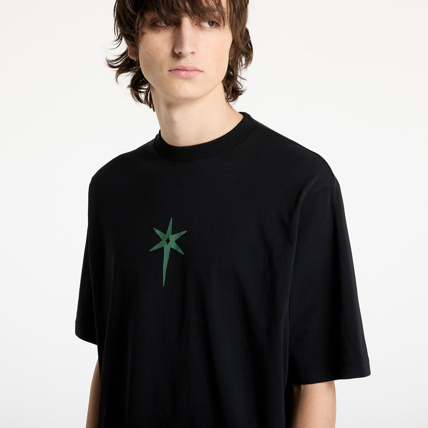 Tričko Marcelo Burlon Marcelo Burlon County Goth Boxy T-Shirt Čierna | CMAA05AS25JER0031052, 1
