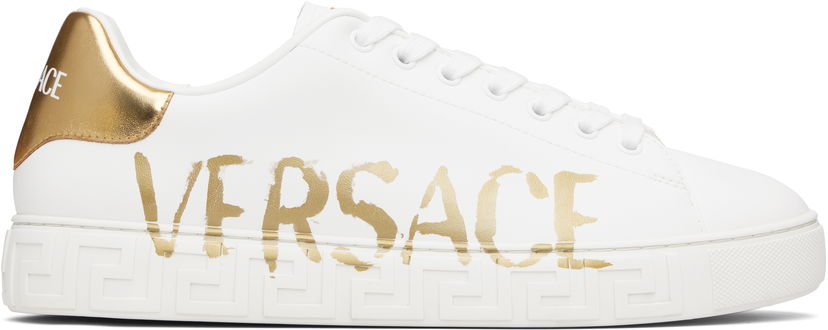 Oblečenie Versace Versace Logo Greca Biela | 1014460_1A14389