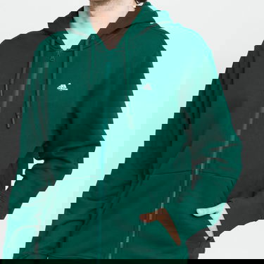Mikina adidas Originals Sportswear Comfy & Chill Full Zip Hoodie Zelené | H45370, 1