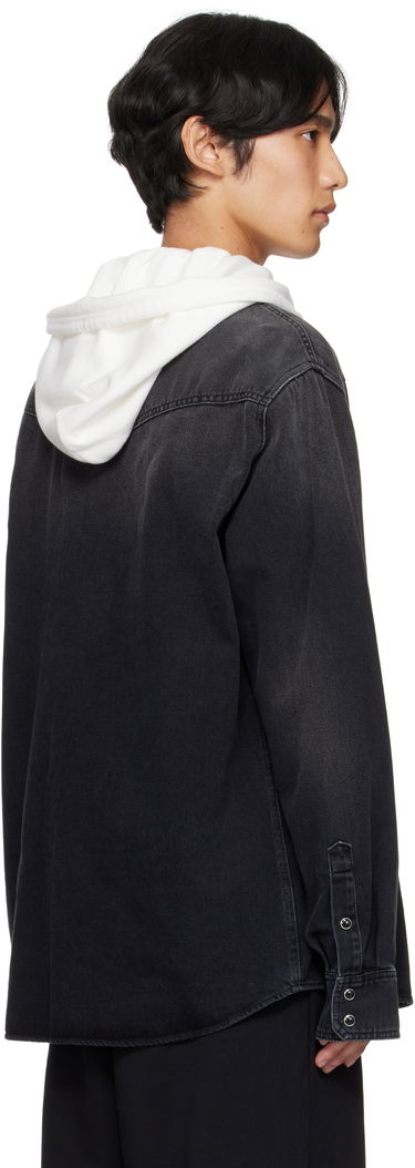 Košeľa Maison Margiela MM6 Maison Margiela Long Sleeve Denim Shirt Čierna | SH0DT0031 M30011, 2