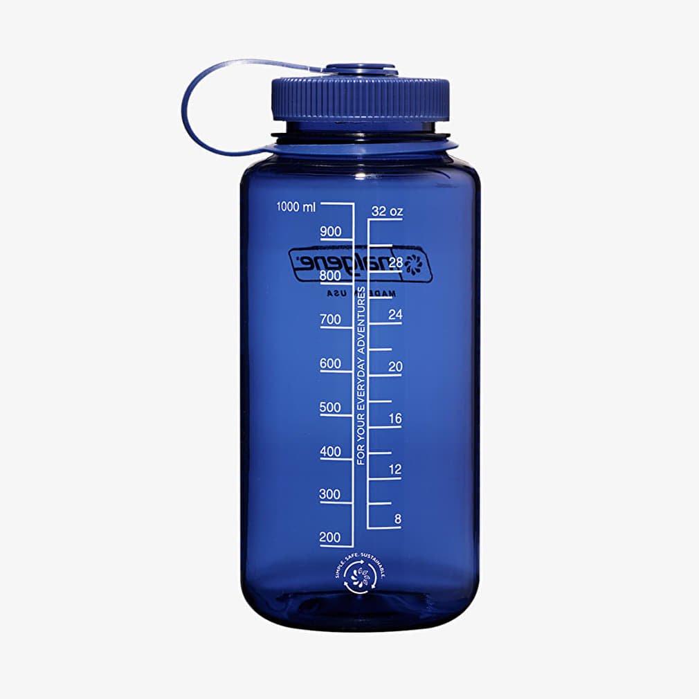 Fľaše Nalgene 1000ml Wide Mouth Sustain Universal Bottle Modrá | 2020-5532, 1
