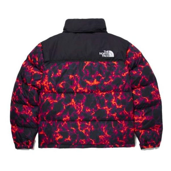 Prešívaná bunda The North Face 1996 Retro Nuptse Printed Puffer Jacket Čierna | NJ1DM59A