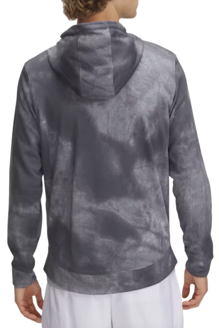 Mikina Under Armour Rival Terry AOP FZ Q1 Hoodie Šedá | 1390139-025, 1