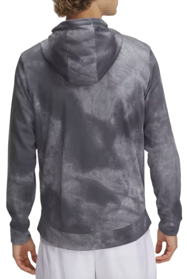 Mikina Under Armour Rival Terry AOP FZ Q1 Hoodie Šedá | 1390139-025, 1