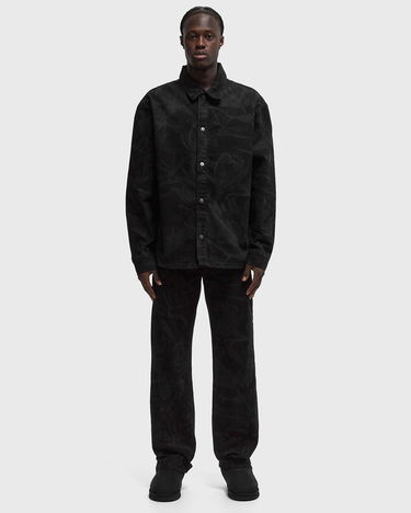 Košeľa DAILY PAPER Floral Print Denim Shirt Čierna | 2511158, 2