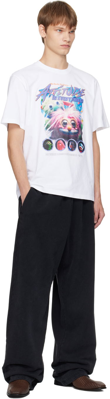 Tričko Martine Rose Martine Rose Classic Fraggle Rock T-Shirt Biela | 603JE01000E, 3