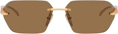 Slnečné okuliare Prada Wrap Around Metal Sunglasses Hnedá | 0PR A55S 8056597958486, 0