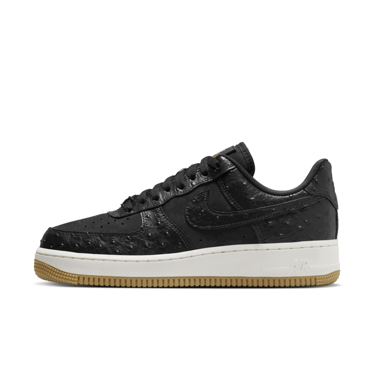 Tenisky a topánky Nike Air Force 1 Low '07 "Black Ostrich" W Čierna | DZ2708-002, 0