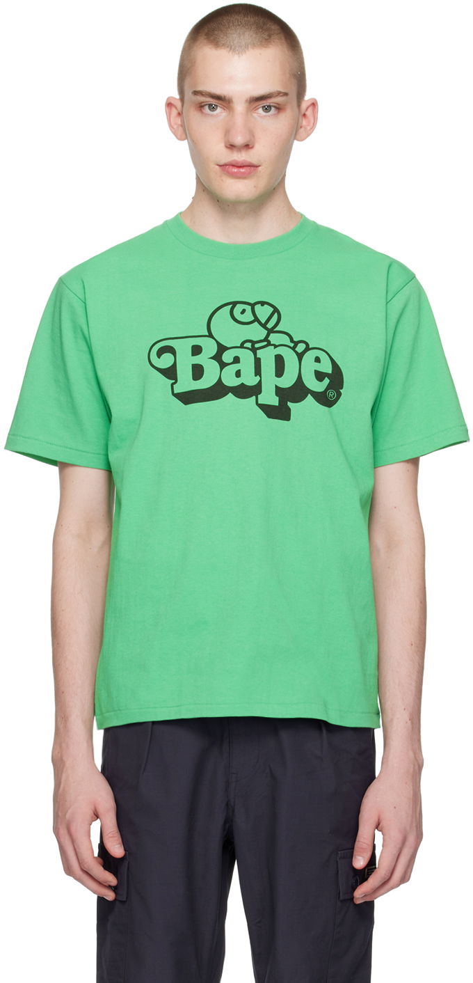 Tričko BAPE 'Milo On BAPE' T-Shirt Zelené | 002TEK301009M, 0