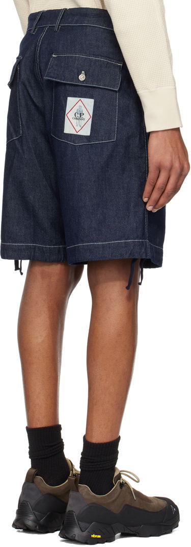Šortky C.P. Company C.P. Company Denim Shorts Modrá | 18CMBE158A-110295W, 2