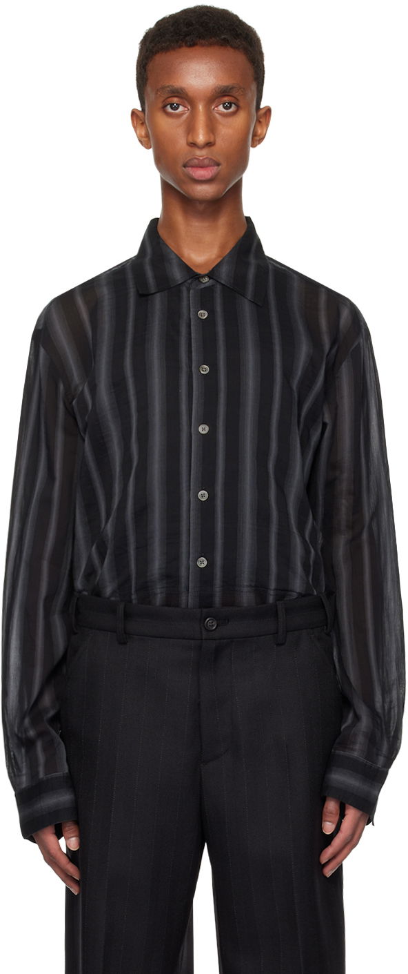 Košeľa OUR LEGACY Adorn Long Sleeve Shirt Čierna | M4242AN, 0