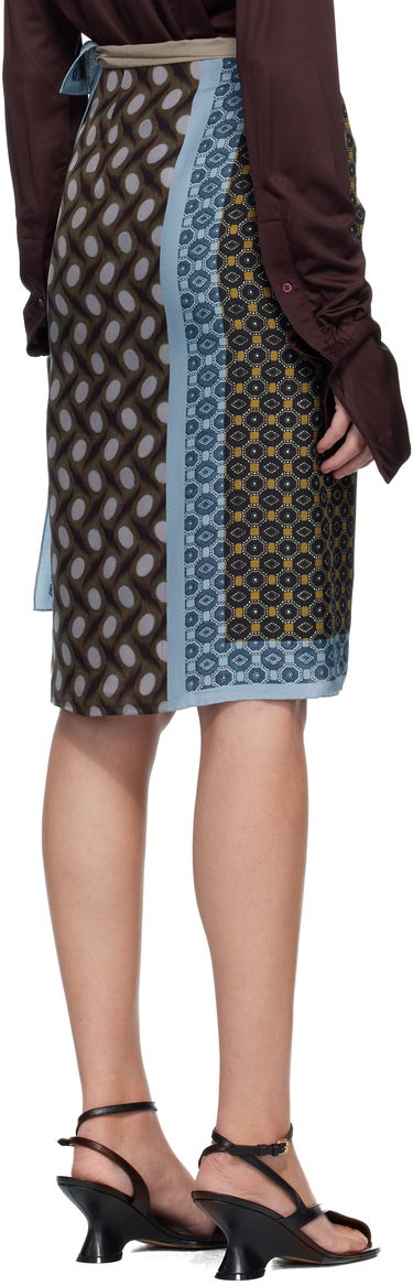 Sukňa Dries Van Noten Dries Van Noten Wrap Scarf Midi Skirt Rôznofarebný | 252-010815-2214, 2