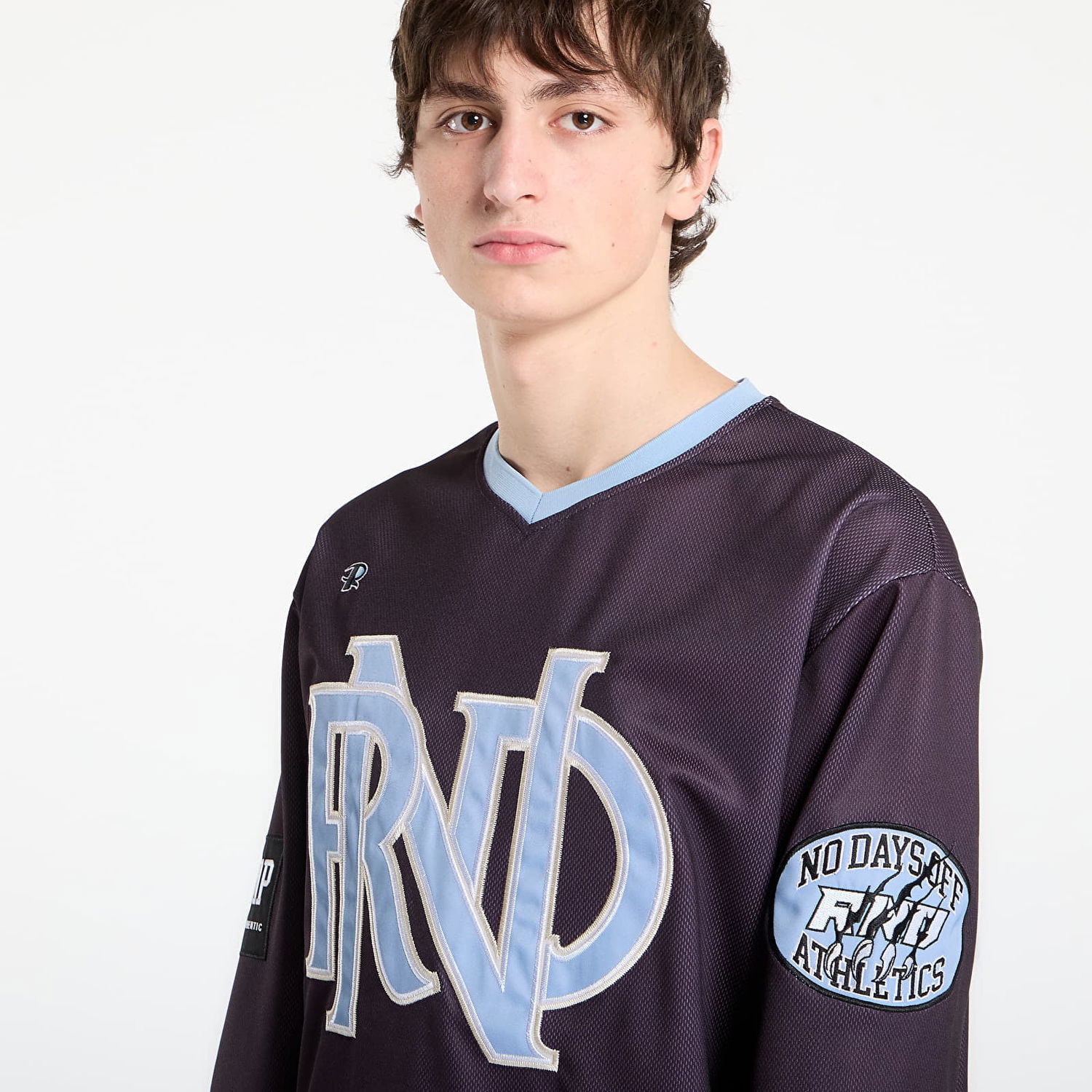 Dres RIPNDIP No Days Off Hockey Jersey Navy | RNDHOL25105, 1