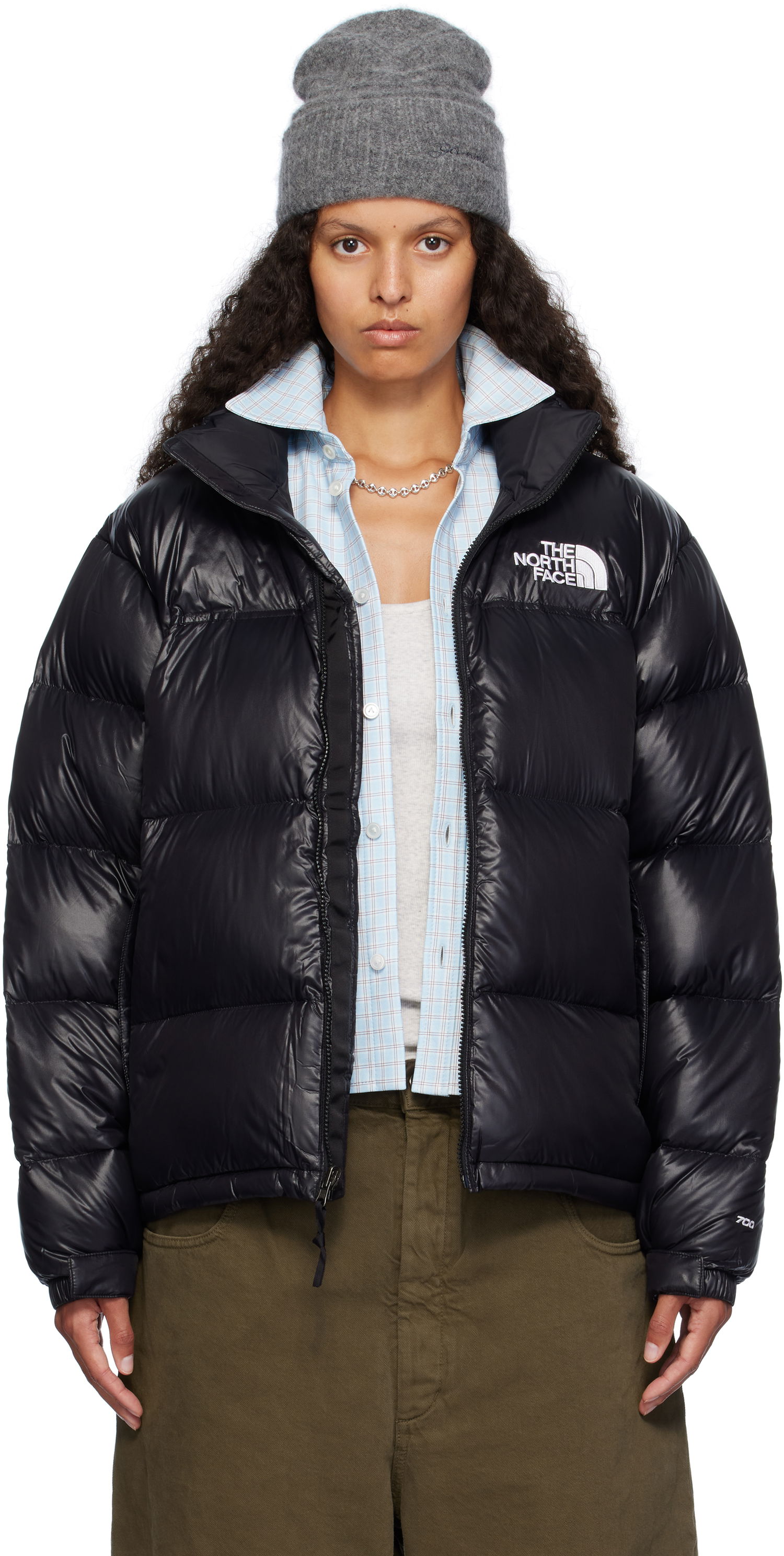 Prešívaná bunda The North Face 1996 Retro Shine Nuptse Puffer Jacket Čierna | NF0A3C8D38S, 0