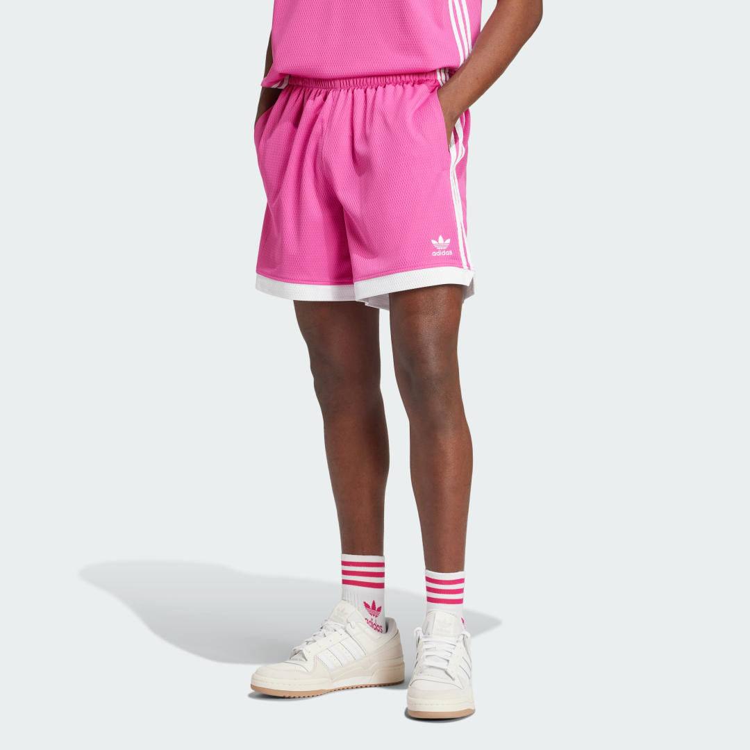 Šortky adidas Performance Mock Eyelet Shorts Ružová | IZ2455, 0