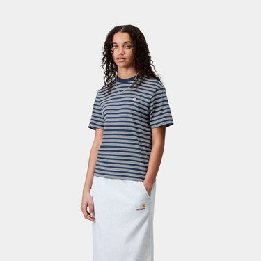 Tričko Carhartt WIP Carhartt WIP Sydney Stripe Short Sleeve T-Shirt Navy | I034494_9, 0