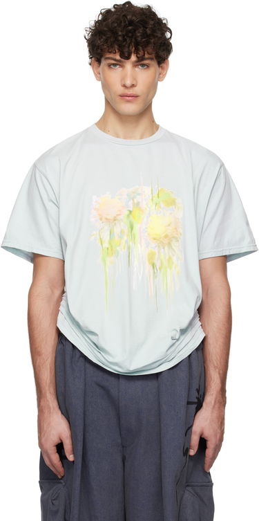 Tričko Collina Strada Collina Strada Katina Duo Graphic T-Shirt Zelené | XX3053, 0