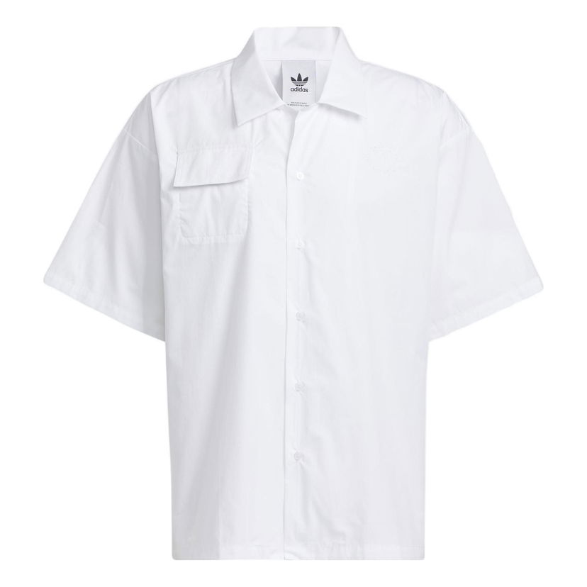 Košeľa adidas Originals Originals Speed Short Sleeve Shirt Biela | HU1236