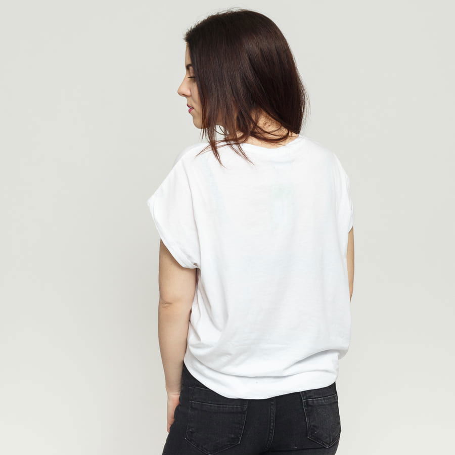 Ladies Extended Shoulder Tee