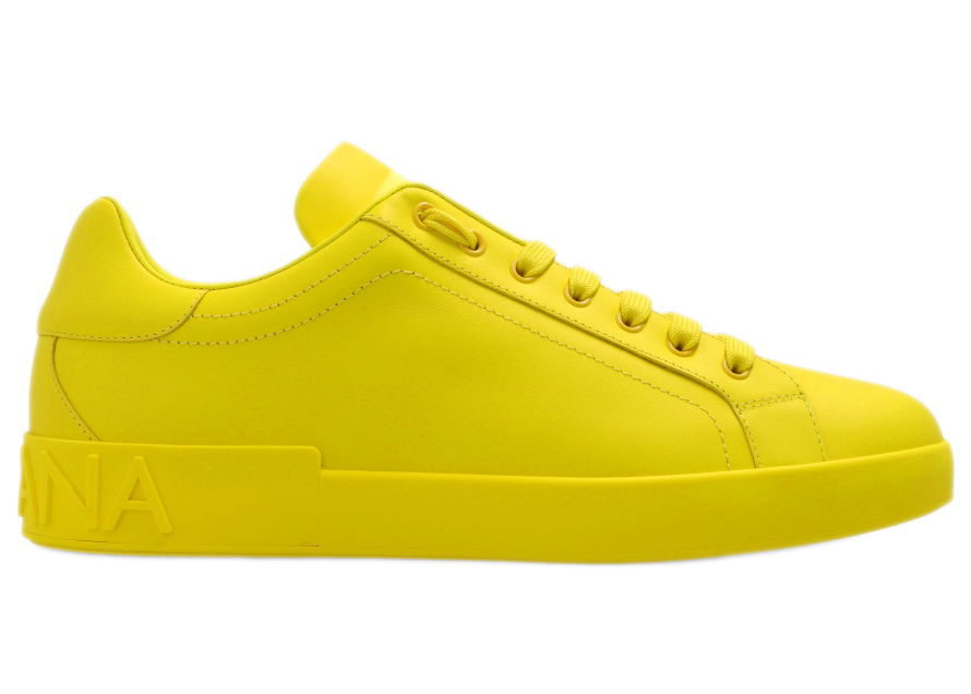 Tenisky a topánky Dolce & Gabbana Portofino Yellow Žltá | cs1772-a1065-8h219, 0