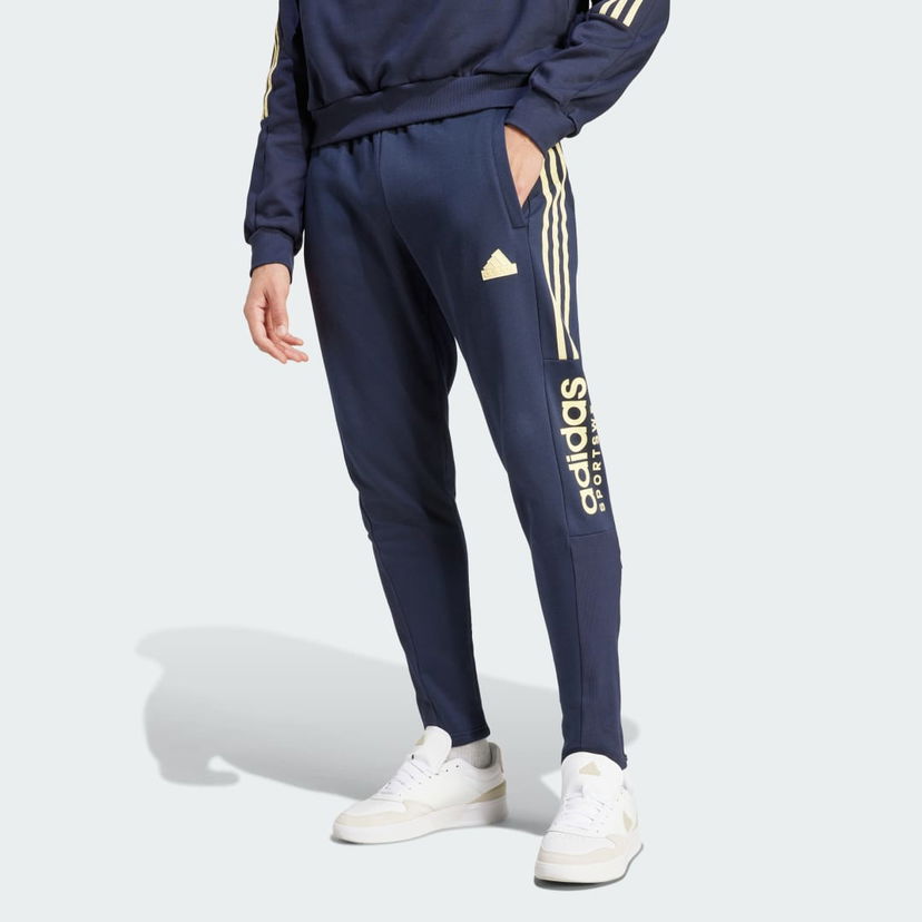 Tepláky adidas Performance House of Tiro Fleece Joggers Modrá | IW5946