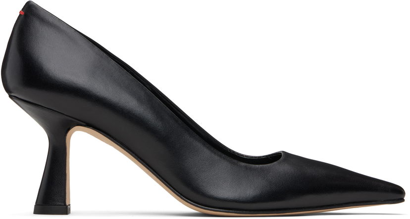 Šperky Aeyde Aeyde Zandra Pointed Toe Leather Heels Čierna | A11-PU-ISOSS75ST-223-800-007