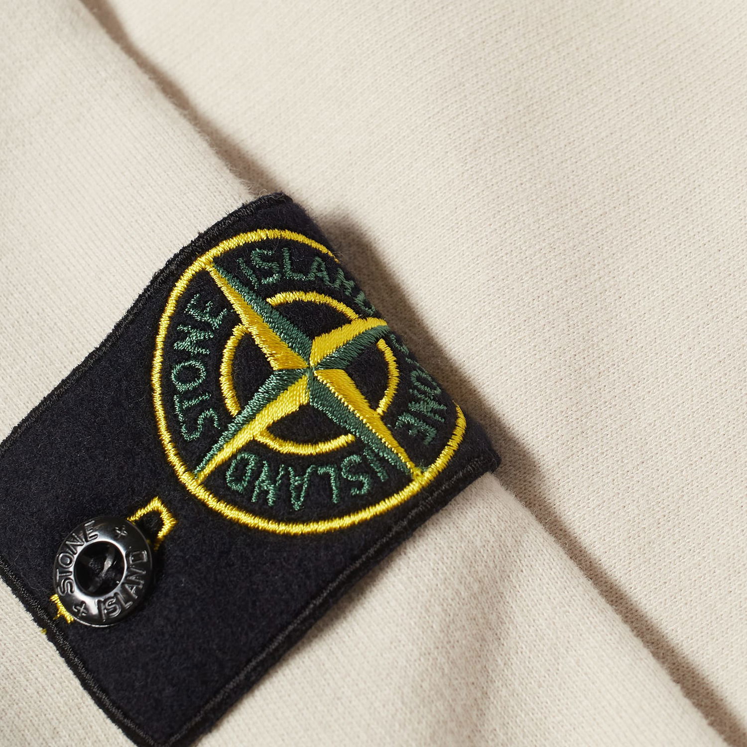 Sveter Stone Island Garment Dyed Crewneck Béžová | 7915624-V0097, 1