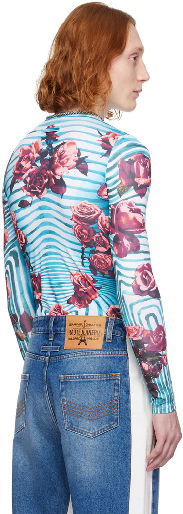 Tričko Jean Paul Gaultier Floral Long Sleeve T-Shirt Rôznofarebný | 24/25-U-TO186-J551-503001, 2