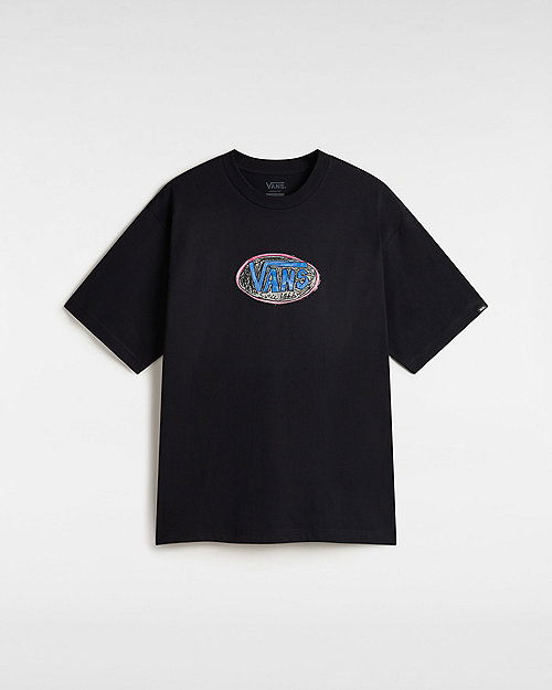 Tričko Vans Scribblex T-Shirt, Size L Čierna | VN000NHWBLK, 0