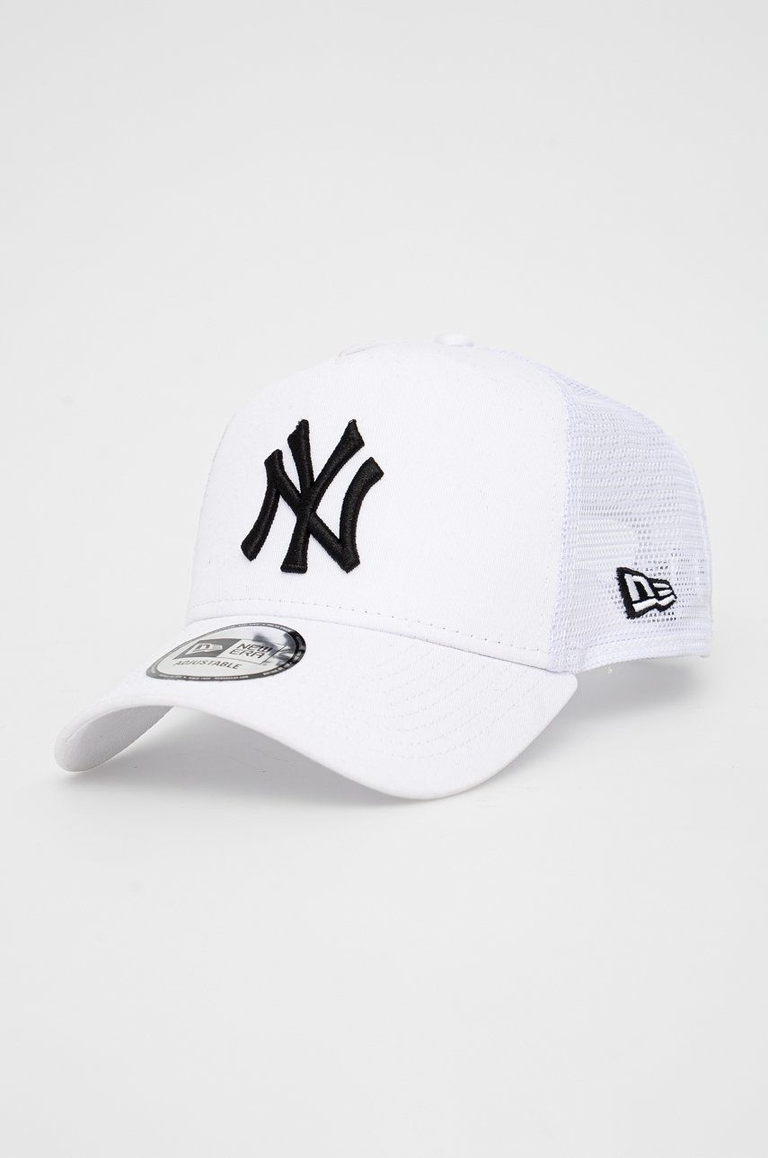 Šiltovka New Era Essential New York Yankees MLB Trucker Cap Biela | 12285467.WHITE, 0