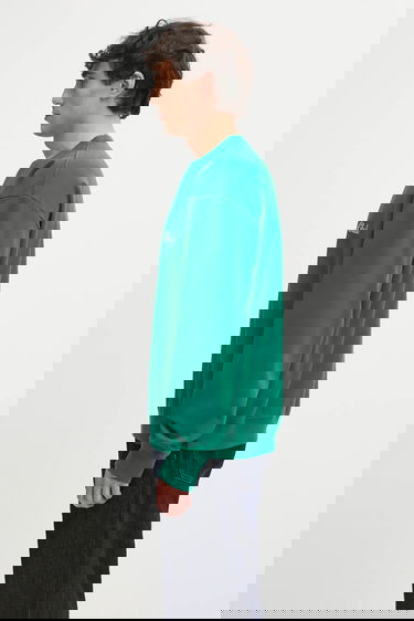 Mikina Sporty & Rich New York Tennis Club Graphic Print Sweatshirt Zelené | ST071621402GR03, 2