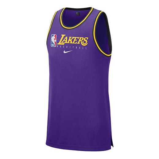Tielko Nike Los Angeles Lakers Basketball Jersey Fialová | BQ9344-504