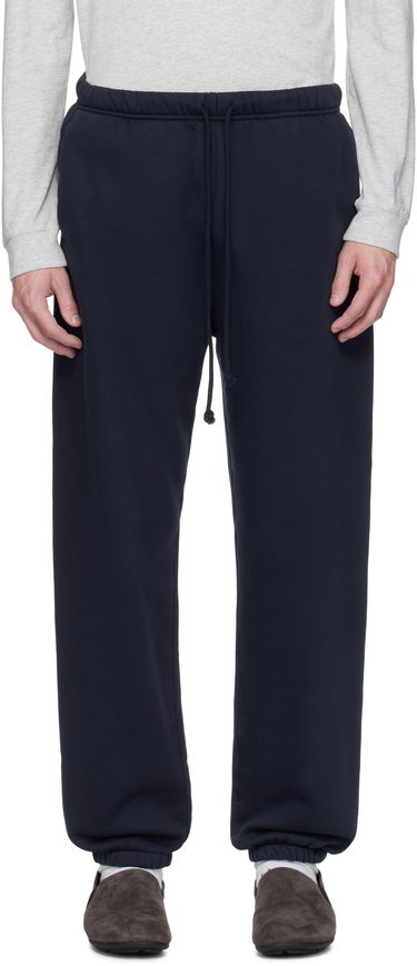 Tepláky SKIMS SKIMS Fleece Relaxed Sweatpants Navy | PT-JOG-8451M-NAVY, 0