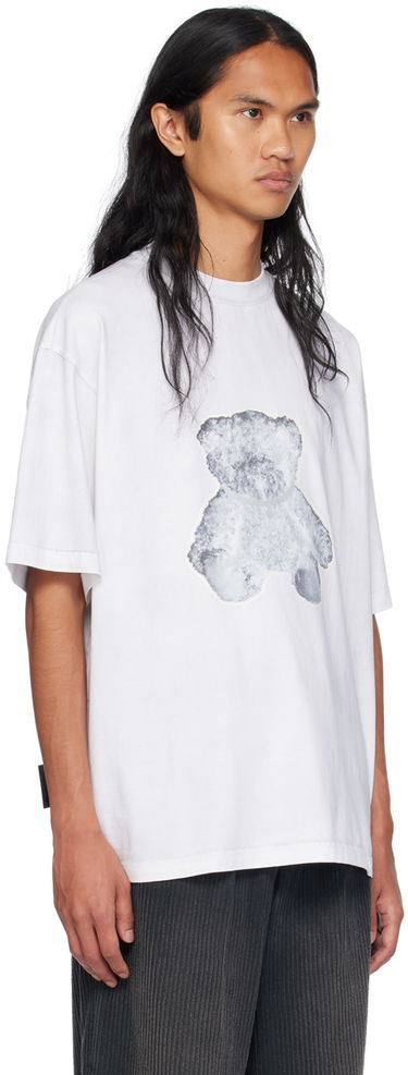 Tričko We11done We11done Necklace Teddy Graphic T-Shirt Biela | WD-TT9-20-117-U-WH, 1
