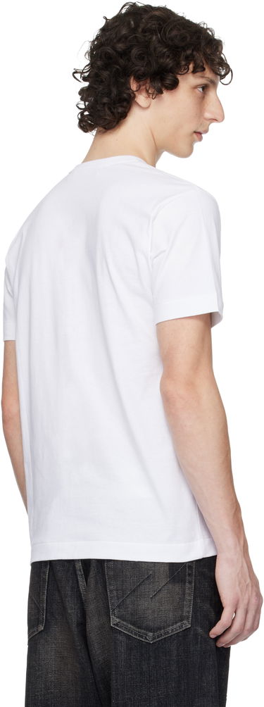 Tričko Comme des Garçons COMME des GARÇONS PLAY Logo T-Shirt Biela | AX-T068-051, 2