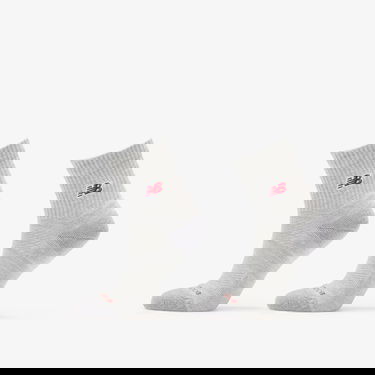 Ponožky New Balance Active Premium Crew Quarter 2-Pack Šedá | LAS25304AG, 0