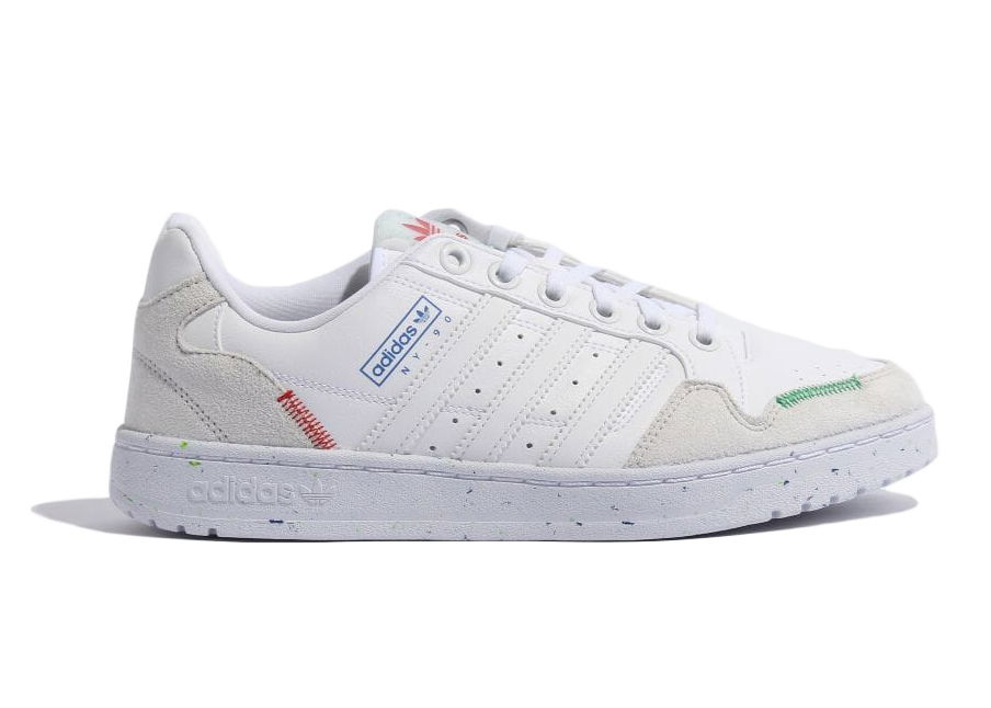 Tenisky a topánky adidas Originals NY 90 Stripes Footwear White Multi Biela | GV9298, 0