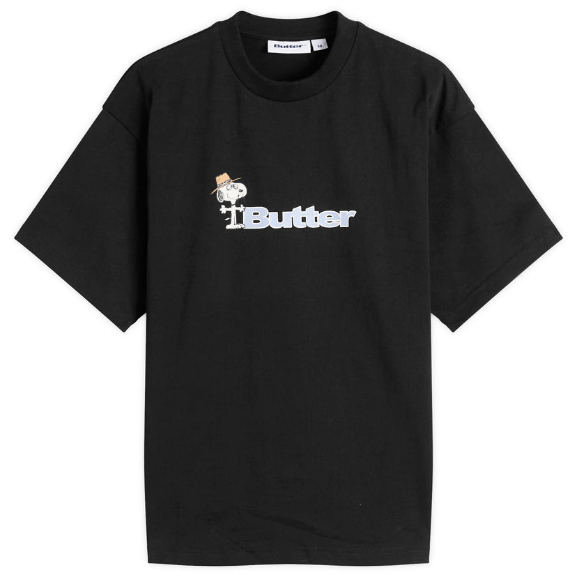 Tričko Butter Goods Peanuts Spike Logo T-Shirt Čierna | BGBP240301-BLK