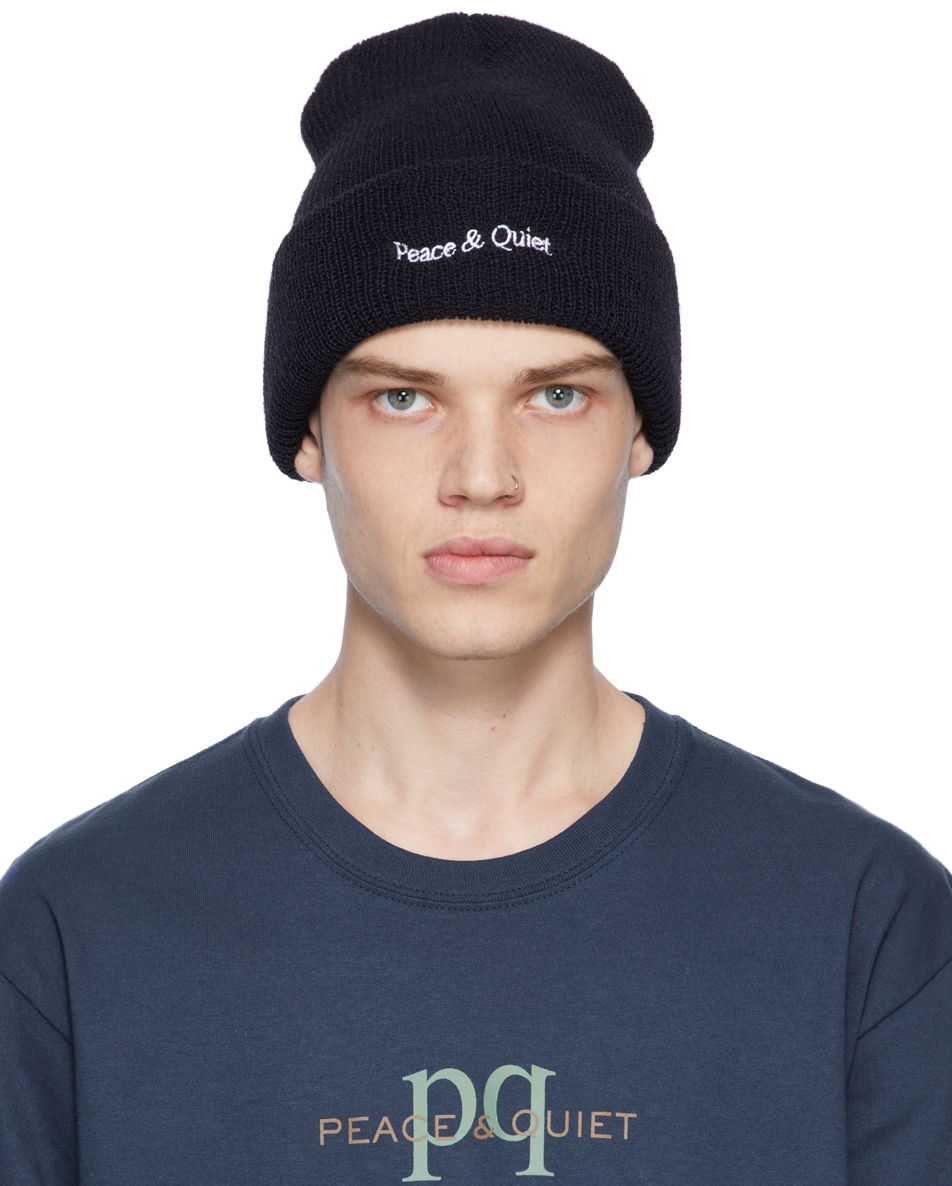 Wordmark Logo-Embroidered Beanie