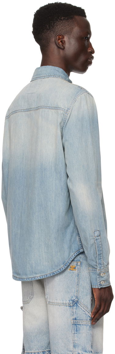 Košeľa Courrèges Denim Shirt Modrá | 124DCH015CO0102, 2