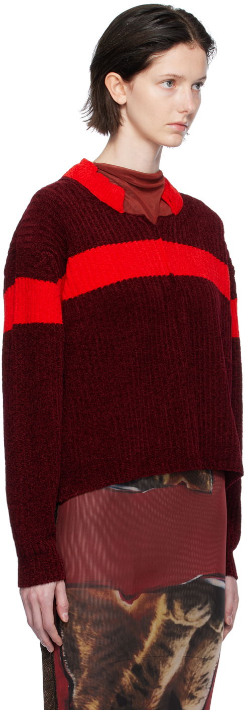 Sveter Ottolinger Ottolinger Striped Knit Sweater Červená | 707501, 1