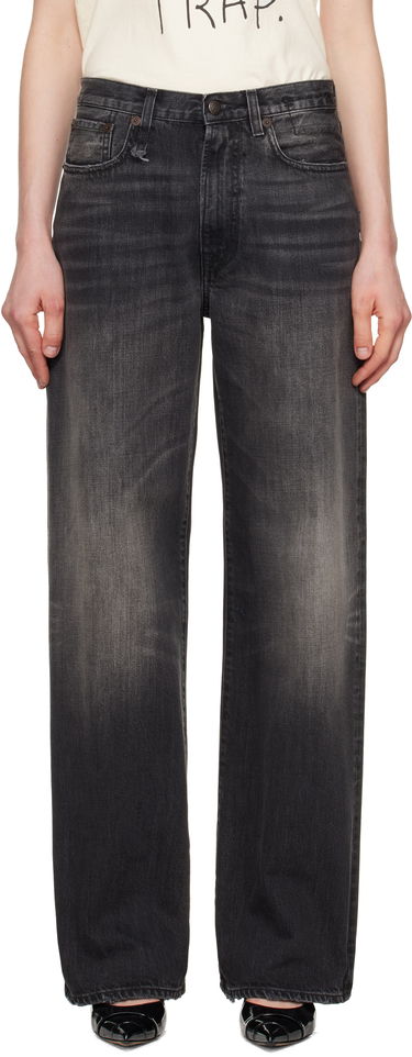 Džínsy R13 R13 D'Arcy Loose Jeans Čierna | R13WD038-D284A, 0