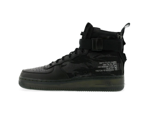 Tenisky a topánky Nike SF Air Force 1 Mid Black Cargo Khaki Čierna | AA7345-001